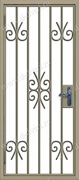 Сварная решетчатая дверь РДС - 31