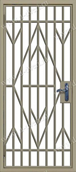 Сварная решетчатая дверь РДС - 15