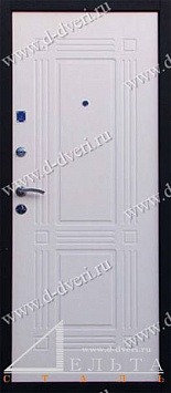 Металлическая дверь в квартиру (рисунок на металле и МДФ ПВХ)