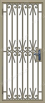 Сварная решетчатая дверь РДС - 46