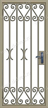 Сварная решетчатая дверь РДС - 35