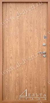Одностворчатая дверь (отделка: декоративные панели МДФ с двух сторон)