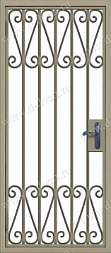 Сварная решетчатая дверь РДС - 42